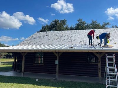 Residential Metal Roof Installation